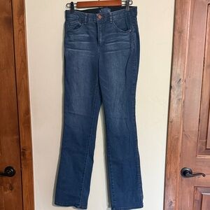 Democracy Dark Blue Straight Leg Jeans
